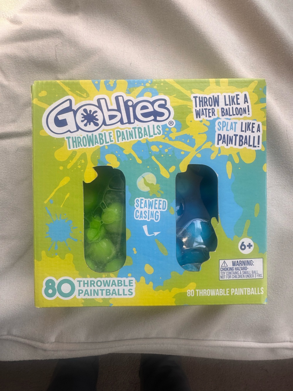 Goblies Throwables Paintballs - Blue & Green